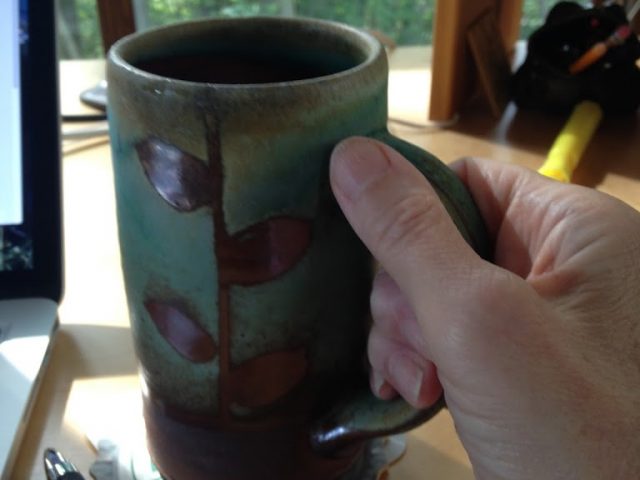 A new favorite coffee mug