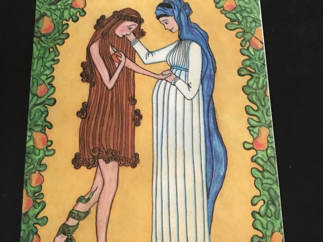 Mary comforts our Mother Eve